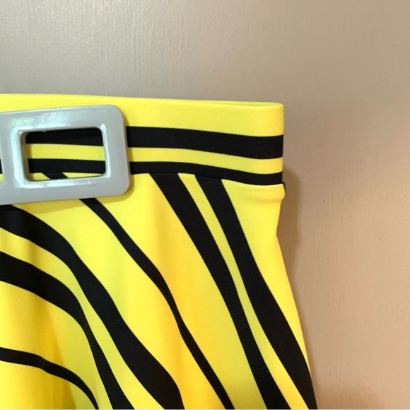 Hufflepuff tie inspired skirt - skater circle Harry Potter - Picture 3 of 3